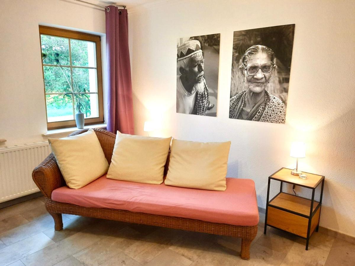 Ein Bett Im Kornfeld - Haus Morgensonne - Mit Innenpool Schonfeld  외부 사진